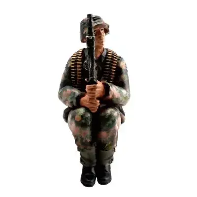 Figurka 1:16 MG střelec 2 Sd.Kfz. 251, maskování vzor Platan – jaro